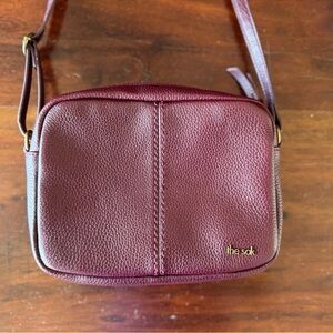 The Sak Burgundy Crossbody Bag